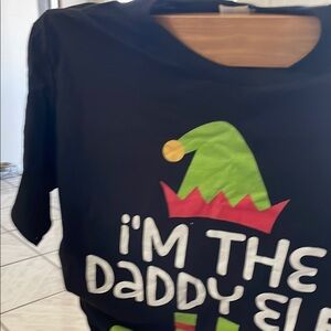 Black Christmas Elf T-Shirt